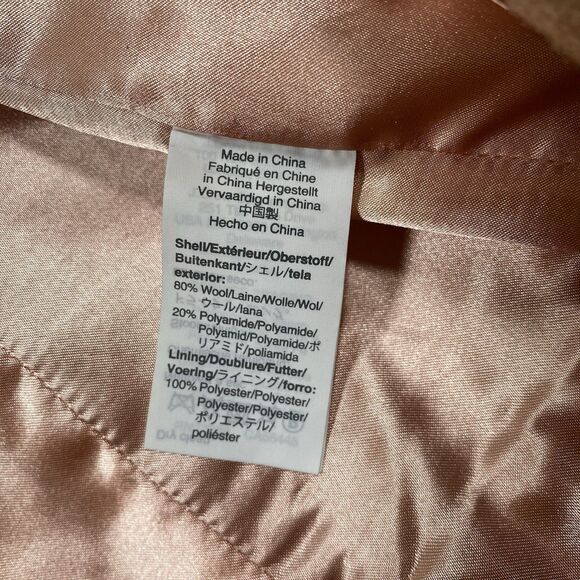 J. CREW Nello Gori Plus Size 20 Cocoon Coat in Italian Stadium-Cloth Wool Blend - Picture 7 of 14